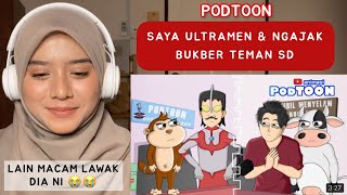 Download lagu RASA BERDOSA PULAK KITE TENGOK PODTOON 😭 BANYAK LAWAK DEWASA NIH ‼️ mp3