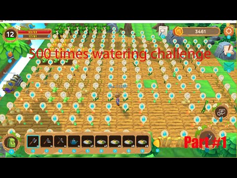 Gonzales Jeffrey - Farm Me - 500 times watering challenge Part #1