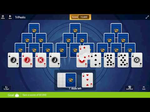 Microsoft Solitaire Collection: TriPeaks - Expert - November 25th, 2016