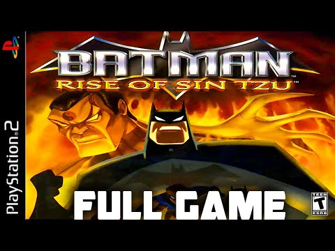 Batman: Rise of Sin Tzu - Full PS2 Gameplay Walkthrough FULL GAME