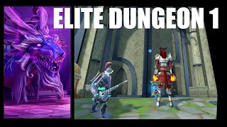 Runescape 3 | Elite Dungeon 1 Learning - T90 Necromancy Power Gear
