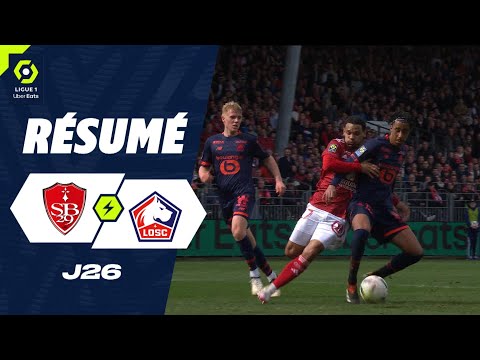 Resumen de Stade Brestois vs Lille Jornada 26