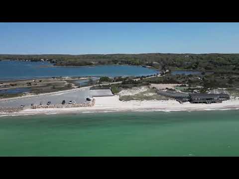 Chappaquoit Beach | Falmouth | Cape Cod | Massachusetts| 2023 | Drone Footage