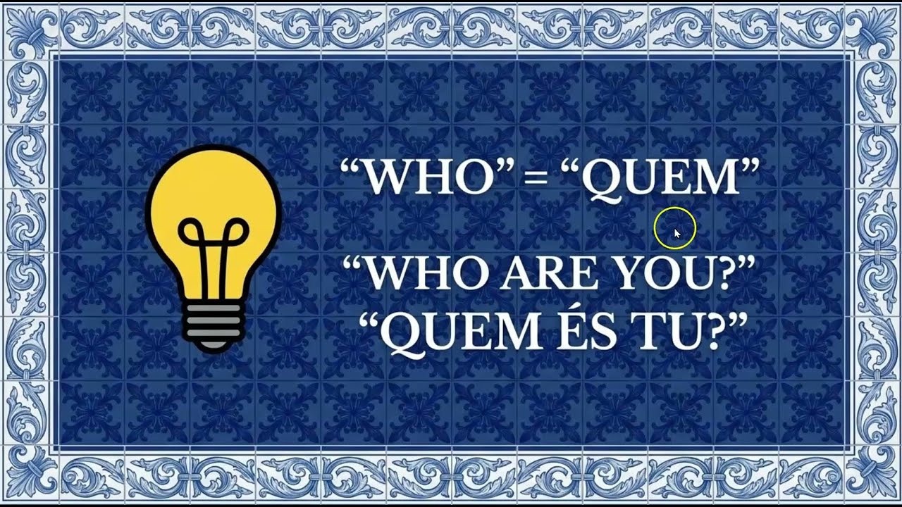 To Be/ Who/ Family Members