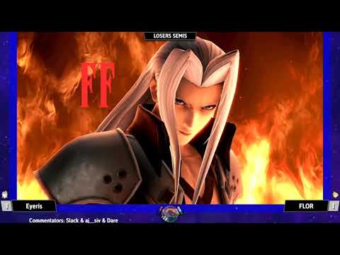 Eyeris (Sephiroth) vs FLOR (Cloud) - SSB India May 2