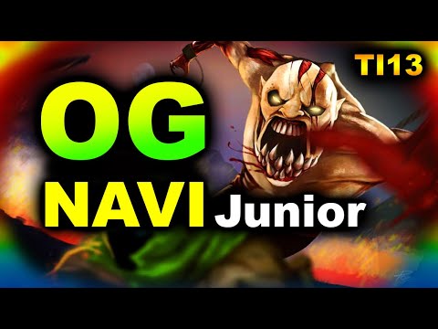 OG vs NAVI Junior - INCREDIBLE GAME - TI13 ELIMINATION - THE INTERNATIONAL 2024 DOTA 2