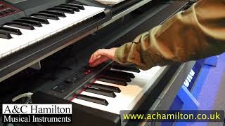 Video thumbnail for Korg D1 Piano Demo / Review  - A&C Hamilton by A&C Hamilton Musical Instruments