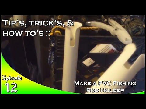 How to Build a PVC Fishing Rod Holder - Instructables
