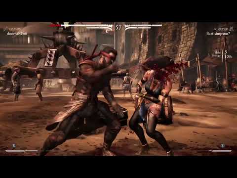 Mortal Kombat X - Kenshi vs Kitana (Madam Bo shifu lesson #3)