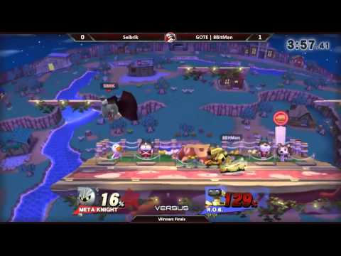 Smash 4 Versus Weekly 8/13/15 - Winners Finals - Seibrik (MK) vs 8Bitman (ROB)