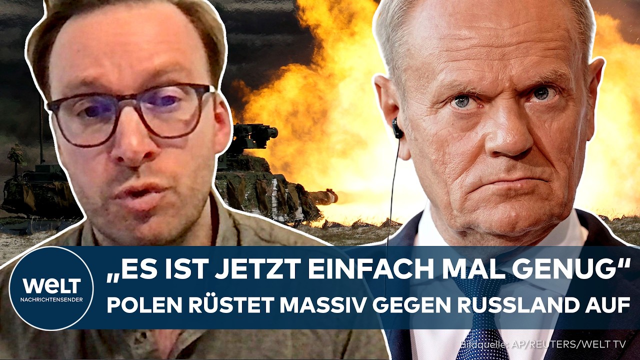 WARSCHAU: "Es ist jetzt einfach mal genug" – Polen rüstet massiv gegen Russland auf