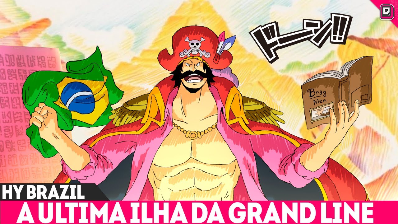 ISSO É INSANO! A ULTIMA ILHA DE ONE PIECE É O BRASIL -O VERDADEIRO NOME DE LAUGH TALE EM  BRAG MEN