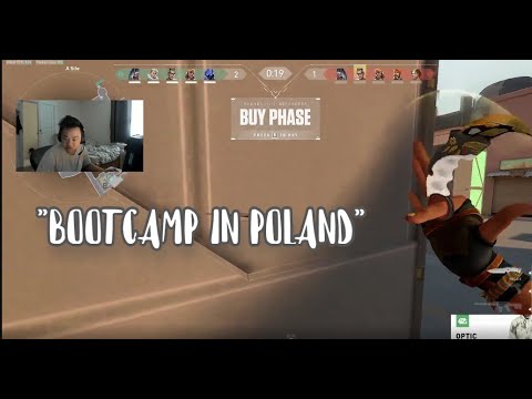 Victor on OpTic Valorant *BOOTCAMPING* in EU for Valorant Champions