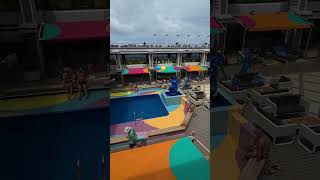 The New Lido Sole "Cabrio" aboard Costa Serena 💙💛 Bam Bam Bam Costa Cruises