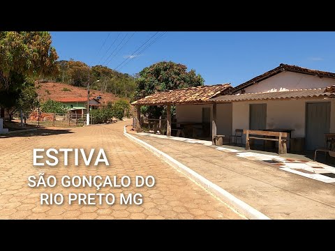 ESTIVA , PASSEIO PELA ZONA RURAL , SÃO GONÇALO DO RIO PRETO MG ( MOTO) INTERIOR DE MINAS GERAIS 