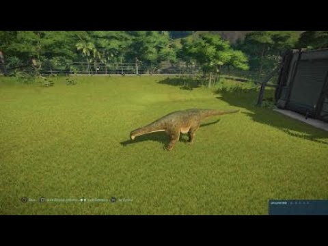 Jurassic World Evolution Nigersaurus Wetland pattern