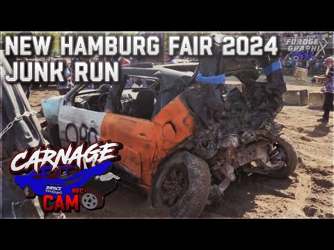 CARNAGE CAM - 2024 New Hamburg Fair (Sunday) - Junk Run