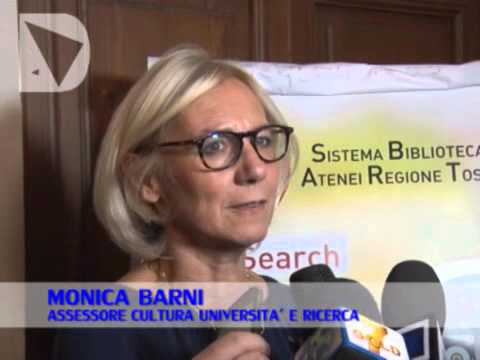 MONICA BARNI SU SISTEMA BIBLIOTECARIO ATENEI TOSCANI - dichiarazione