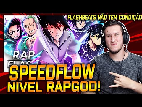 (OUTRO NIVEL!!!) SpeedLord 2 - Espadachins (Animes) | Flash Beats (Prod. Hunter) | REACT