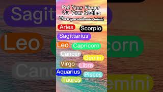 Your Soulmate’s Initial Based On Your Zodiac #zodiac #zodiacsigns #soulmate