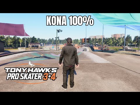 Tony Hawk's Pro Skater 3+4: Kona Walkthrough - Gold Medal and Collectibles