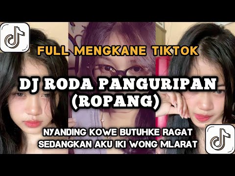 DJ RODA PANGURIPAN (ROPANG)  NYANDING KOWE BUTUHKE RAGAT SEDANGKAN AKU IKI WONG MLARAT WHY FNKY RMX