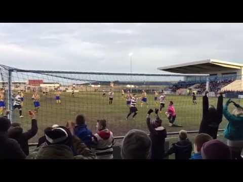 Nathan Cartman penalty, Darlington 1883 v Ossett Town (5-0)