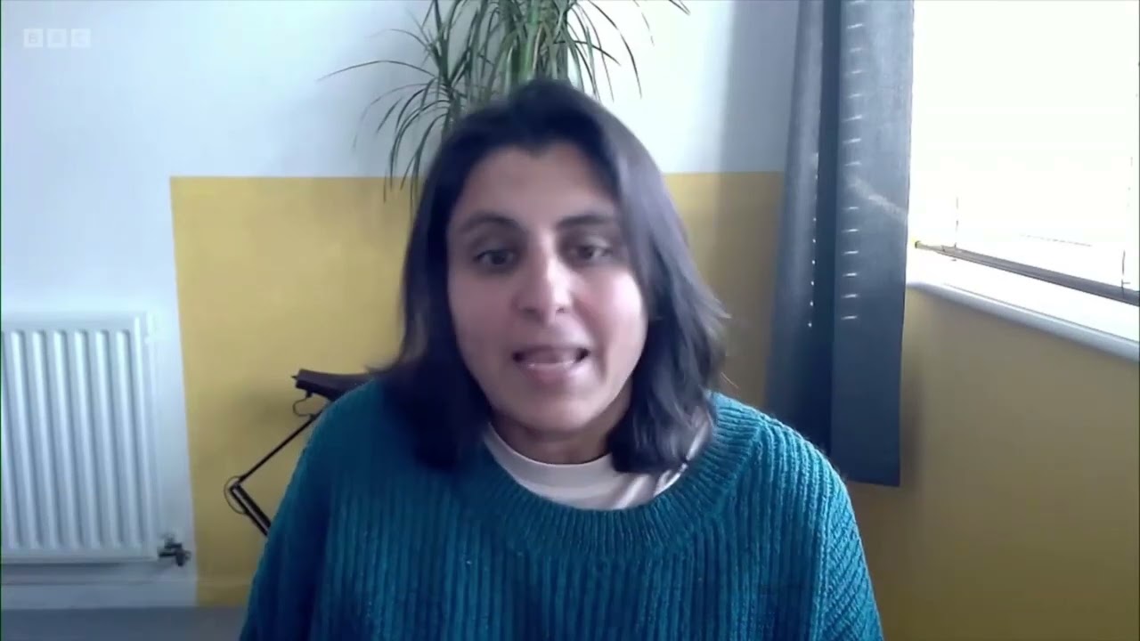 Avnee Morjaria on BBC News discussing teacher strikes