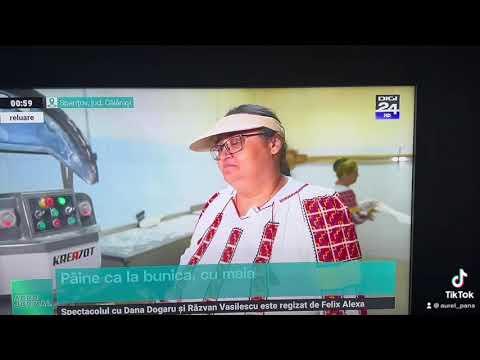 Pâine pe vatra de Spantov la Agrojurnal