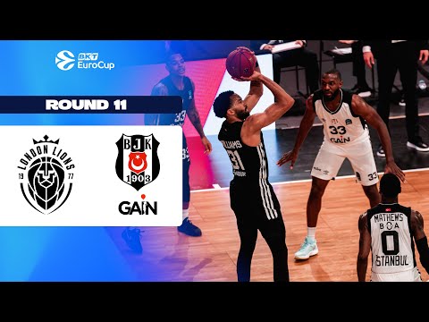 London Lions – Besiktas GAIN Istanbul | Round 11 | EuroCup Basketball 2025-26