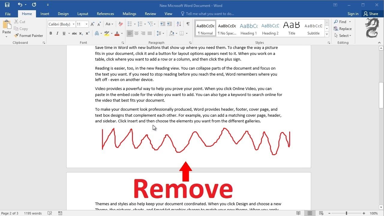How to get rid of extra space at the bottom of the page in Word?