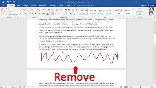 How to Remove Extra Spacing Between and at the End of Each Page in Word