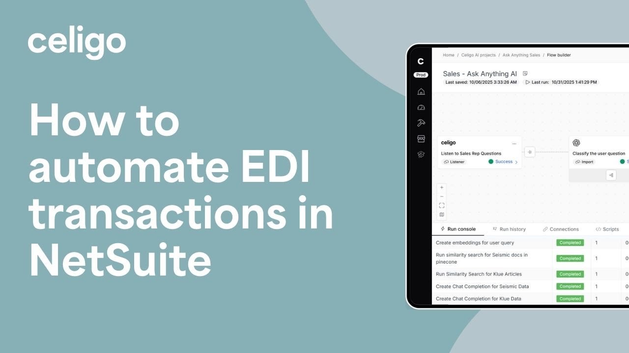 NetSuite EDI Integration | Automate EDI Transactions