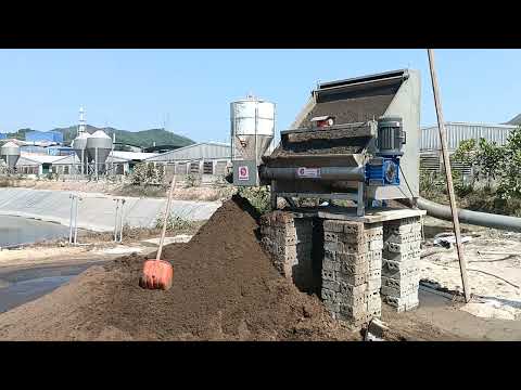 Máy tách phân lắp đặt tại Đông Triều - Quảng Ninh 0977919666