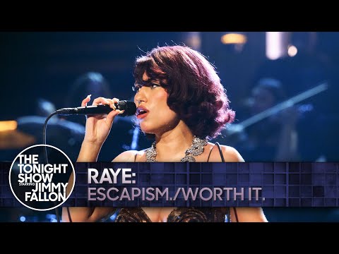 RAYE: Escapism./Worth It. | The Tonight Show Starring Jimmy Fallon
