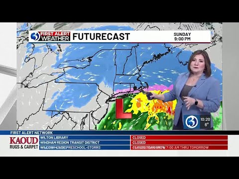 FORECAST: Winter Storm Benjamin 10:20 a.m. update