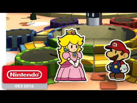 Paper Mario: Color Splash - Demonstration - Nintendo E3 2016