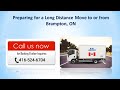 International Moving Services in Canada