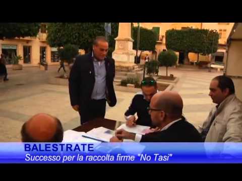 BALESTRATE, raccolta firme del comitato  "No Tari"
