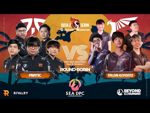 Fnatic vs Talon Esports - DPC SEA 2021/22 Tour 3: Division I - Round-Robin - Game Highlights - BO3