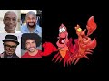 Animated Voice Comparison Sebastian Little Mermaid