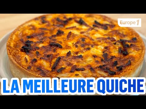 👨🍳 La quiche oignons, pommes de terre et chorizo du chef Christophe Haton