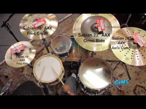 Sims Music Sabian Cymbal Demo