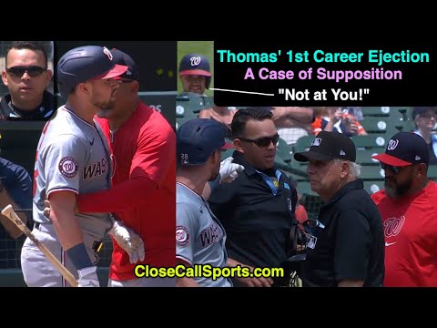 E76 - Lane Thomas Ejected When Umpire Emil Jimenez Incorrectly Assumes An Insult Was Directed at Him