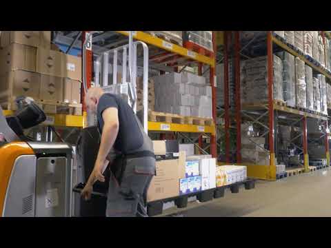 Laag-Heffende Order Picker OPX - Opklapbare opstap