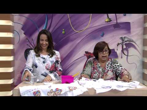 Fralda: Pintura e Bordado por Filó Frigo - 28/04/2017 - Mulher.com - P2/2