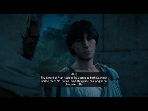 Assassin's Creed Origins (PC, Gold) NG+ 100% Walkthrough Part 54 / The Old Library [4K, Ultra]