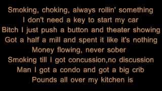 Chris Brown - Till I Die  ft. Big Sean &amp; Wiz Khalifa LYRICS