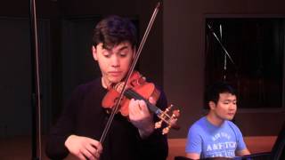 Benjamin Beilman records Stravinsky's Violin Divertimento