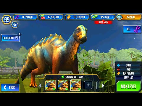 NEW UPGRADE FUKUISAURUS MAX LEVEL 40 | HT GAME